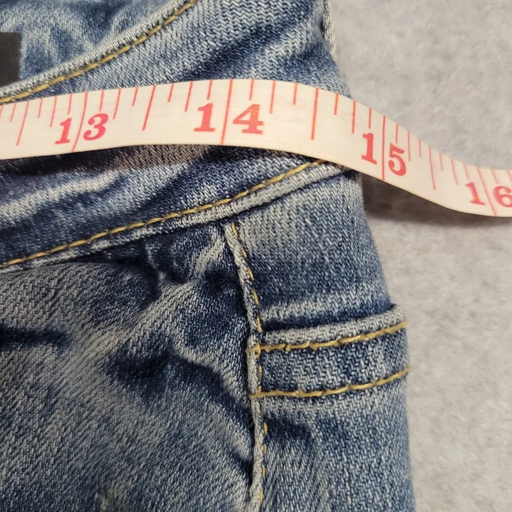 Judy Blue Los Angeles Boyfriend Distressed Jeans Light Wash Size 5/27 Denim